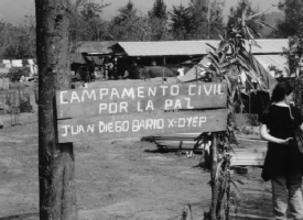 CPT members arrive at X'oyep, a highland refugee camp for the Bees.