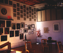 Photographs and
sculpture, various artists