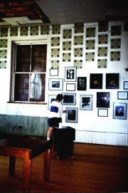 Bonnie Zimmer packs
up